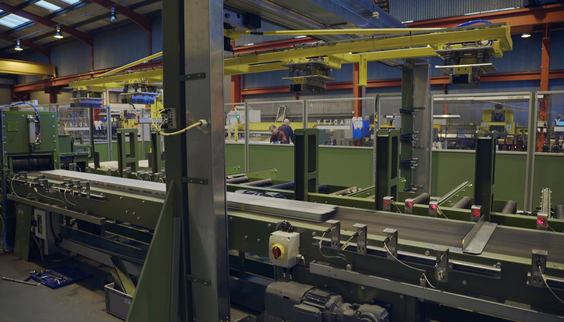 Robotics and automated handling system